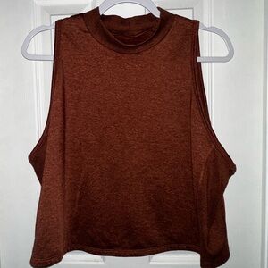 Sleeveless Brown active Top